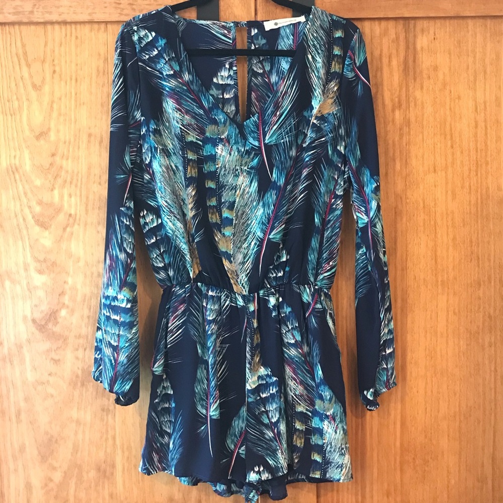 Long sleeve romper
